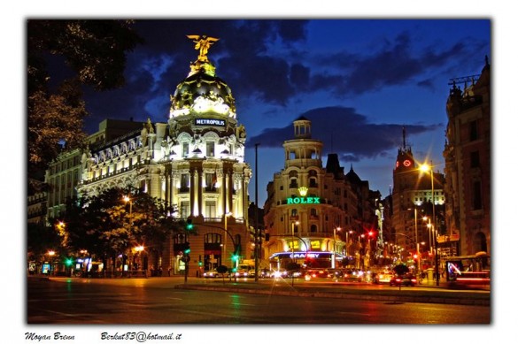 Vue de Madrid.  (Photo : Moyan Brenn)